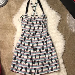 Zara Pineapple 🍍 dress never used